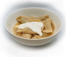 Вареники картофель-грибы