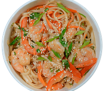 Креветка в сливочном соусе