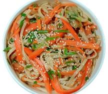 Овощи со сливками