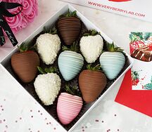 Клубника 5 видов шоколада S