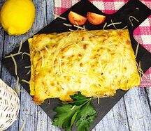 Лазанья с соусом болоньезе