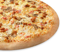 Пицца Крем-чиз с грибами