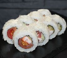 Цезарь ролл с креветками