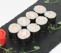 Мини-ролл с креветкой