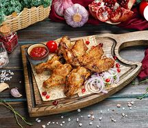 Шашлык из куриных крылышек