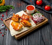 Шашлык из куриных бедрышек без кости