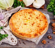 Пирог с мясом и картошкой