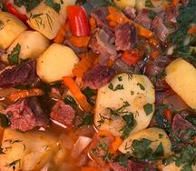 Жаркое с говядиной
