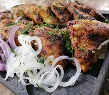 Шашлык из куриных крылышек