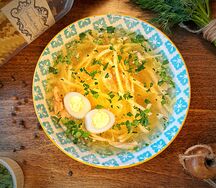 Лапша куриная по-домашнему
