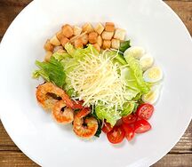 Цезарь с креветками
