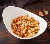Wok с курицей