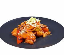 Курица в кисло-сладком соусе