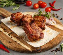 Шашлык из свиных ребрышек