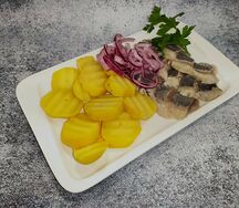 Сельдь с картофелем