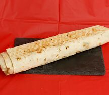 Шаурма в белом лаваше (большая)