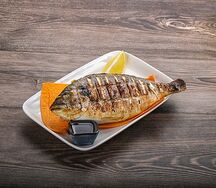 Дорадо на мангале