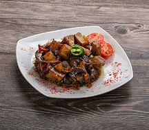 Жаркое с грибами