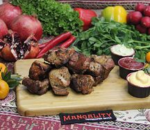 Шашлык из свиной мякоти 