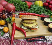 Big-бургер Чили с куриной котлетой