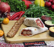 Люля в лаваше куриная