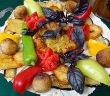 Садж из курицы