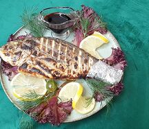 Дорадо на углях