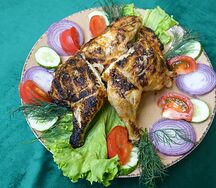 Цыпленок на углях