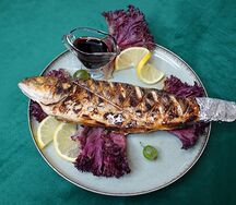 Сибас жареный