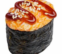 Запеченные суши со снежным крабом