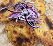 Картофель на мангале