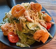 Салат Цезарь с креветкой