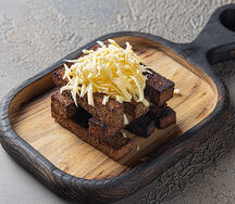 Гренки с сыром