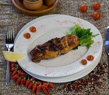 Шашлык из белого амура