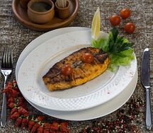 Шашлык из семги