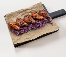Крылышки в соусе кола-BBQ