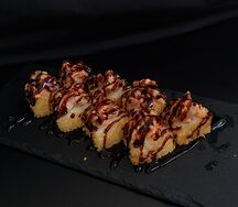 Канапе с лососем