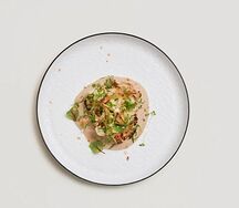 Цветная капуста с кокосовым крем-сельдерей