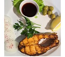 Форель на углях