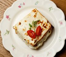 Крок Мисье с ветчиной и сыром