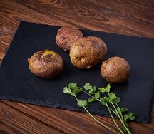 Картофель на мангале