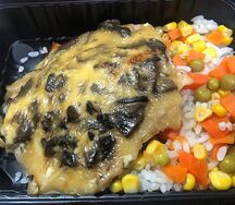 Свинина по-царски с рисом по-мексикански