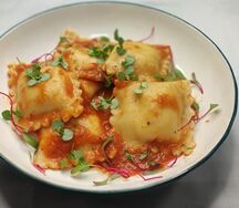 Равиоли Ромеско Курица-грибы