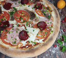 Пицца Мясное ассорти