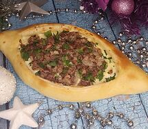 Хачапури с лобио