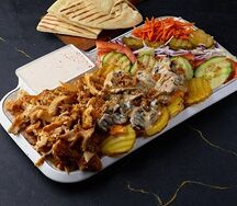 Грибная на тарелке