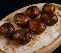 Картофель на мангале круглый