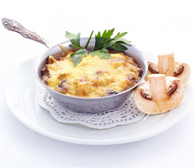 Жульен из курицы с грибами