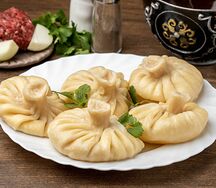 Хинкали с мясом