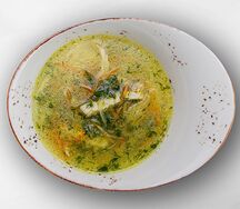 Суп-лапша с курицей по-домашнему